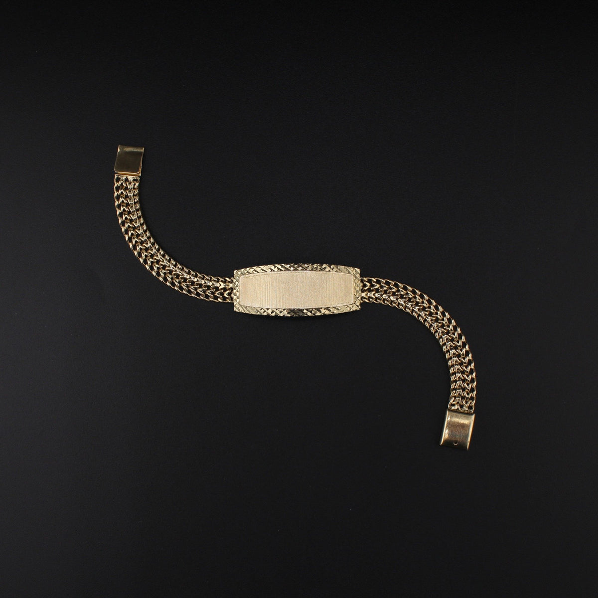 10K Chino ID Bracelet  8.5in