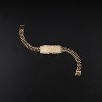 10K Chino ID Bracelet  8.5in
