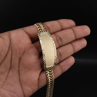 10K Chino ID Bracelet  8.5in