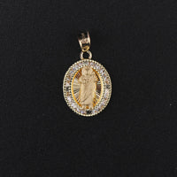 Real 10K San Judas Pendant