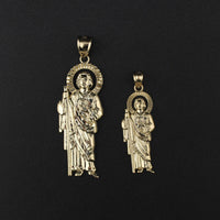 10K Saint Judas Pendant
