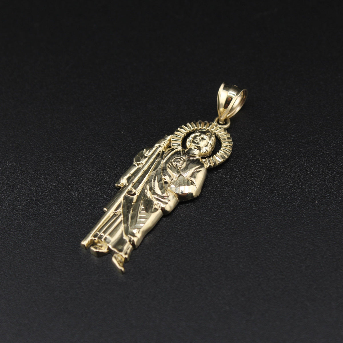 10K Saint Judas Pendant