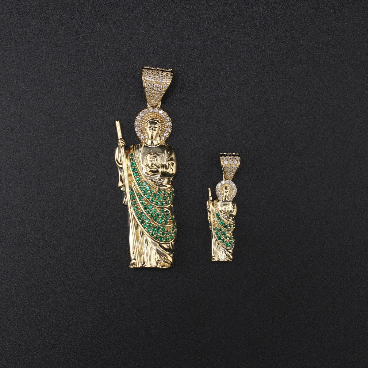 10K San Judas Pendant
