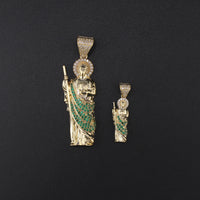 10K San Judas Pendant