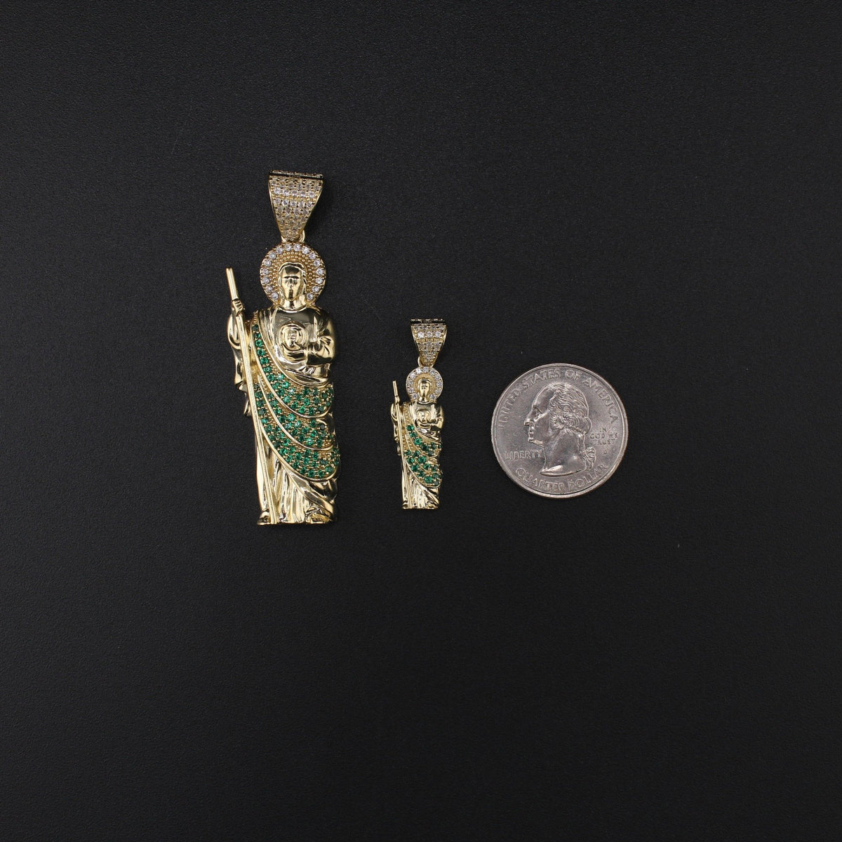 10K San Judas Pendant