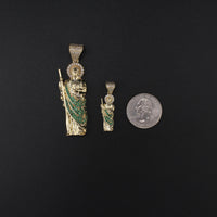 10K San Judas Pendant