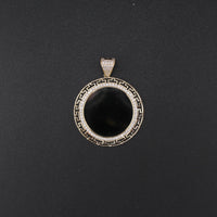 10K Bezel Pendant