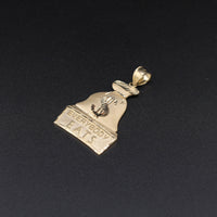 10K  Money Bag Pendant