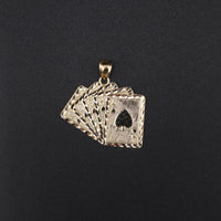 10K Cards Pendant