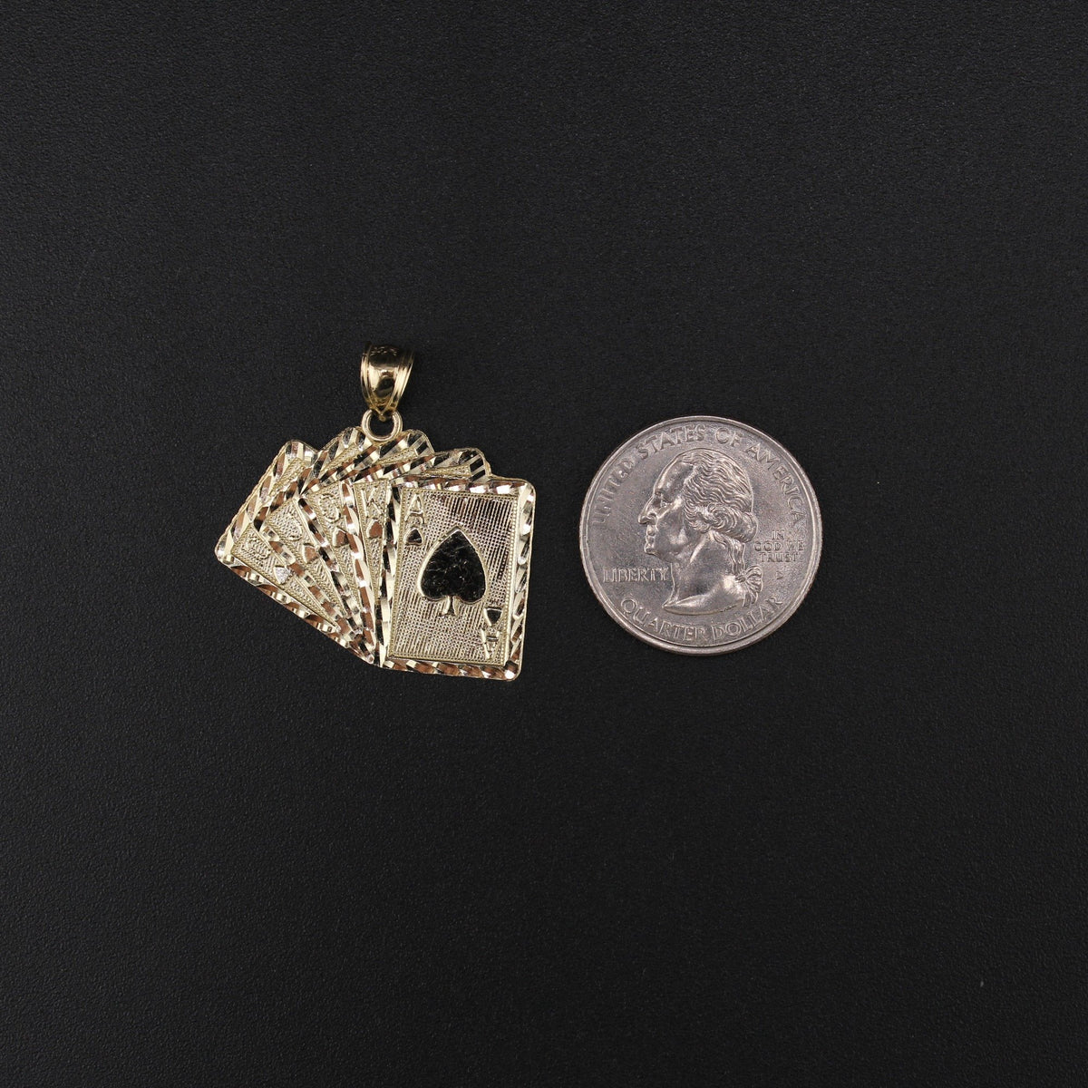 10K Cards Pendant
