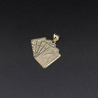 10K Cards Pendant