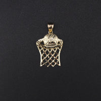10K  Basketball Hoop Pendant