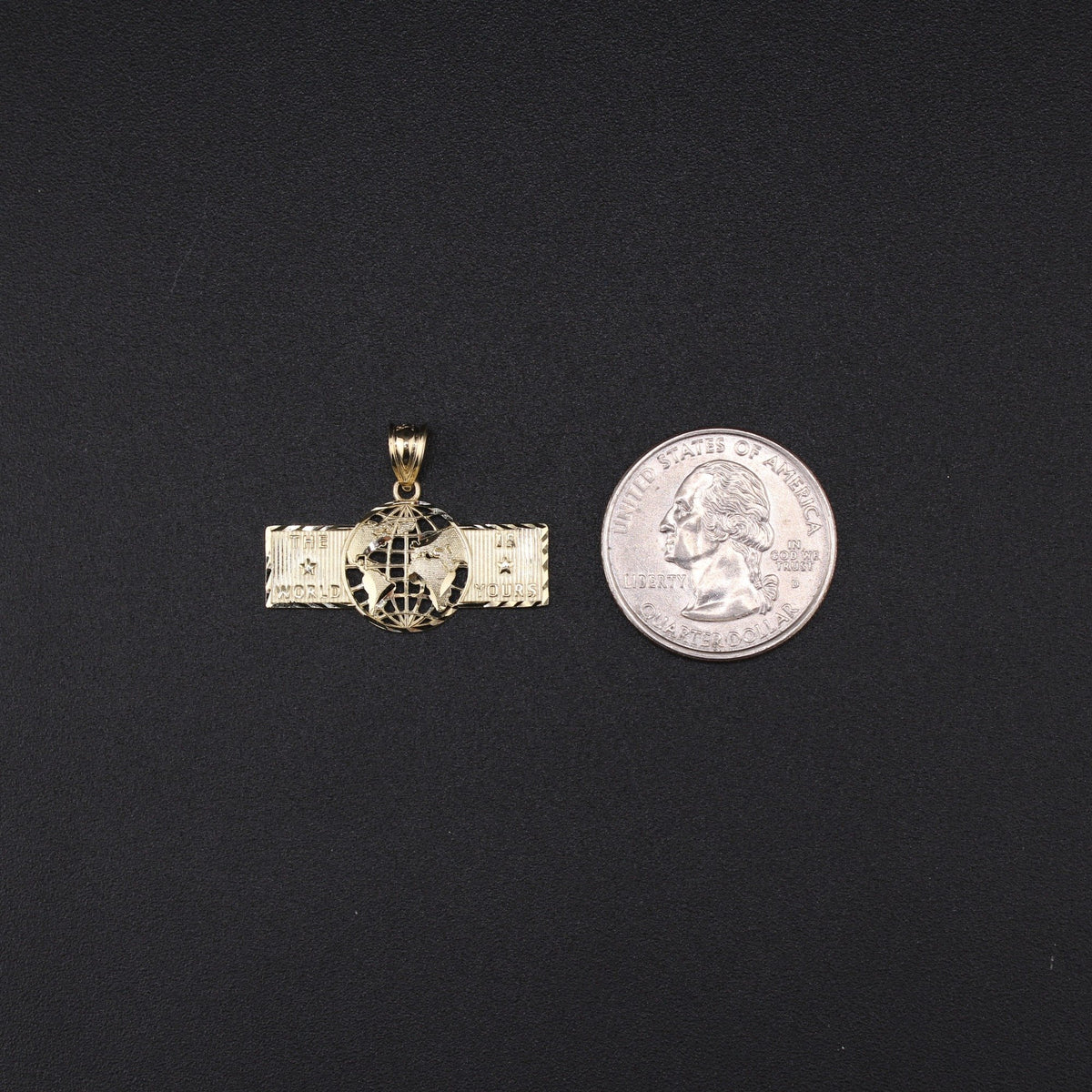10K Globe Pendant
