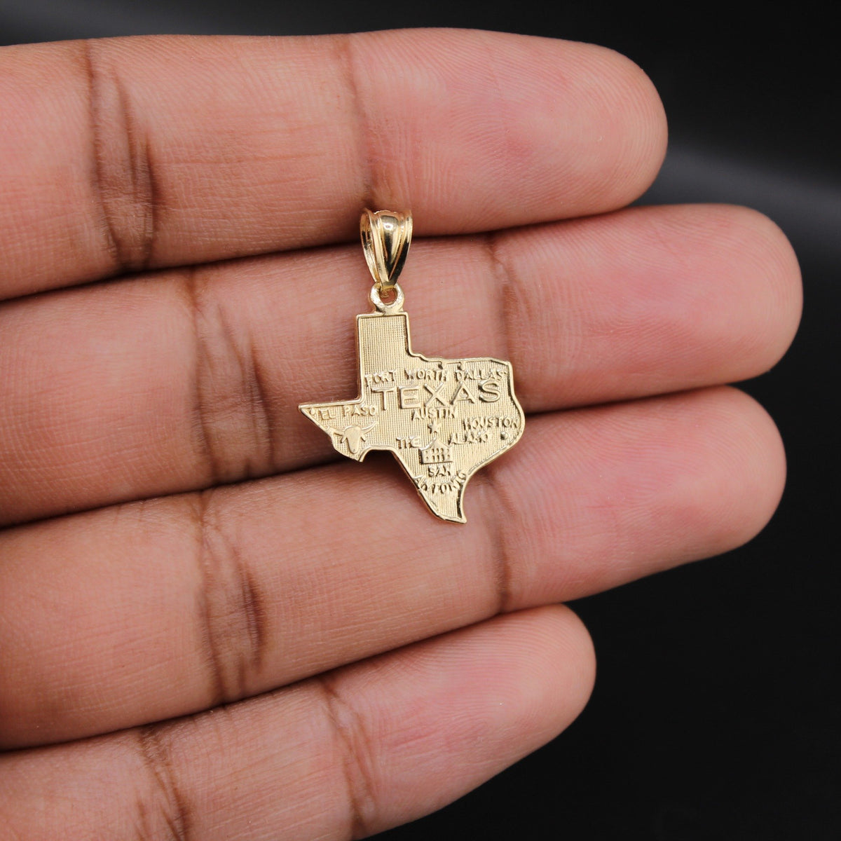 10K Texas Pendant (1.8g)
