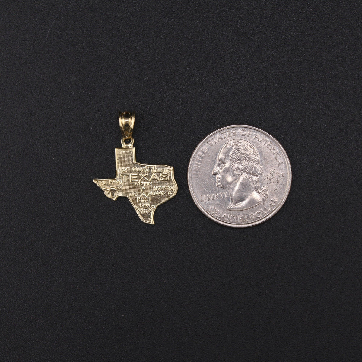 10K Texas Pendant (1.8g)
