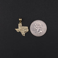 10K Texas Pendant (1.8g)