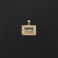 10K Last Supper Pendant