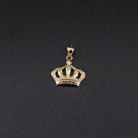 10K YG Crown Pendant (1.1g)
