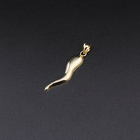 10K Cornicello Pendant