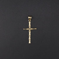 10K YG Cross Pendant (1.9g)
