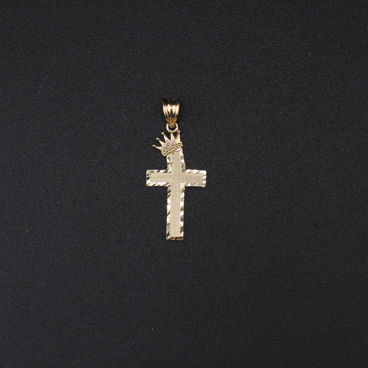 10K YG Cross Pendant (1.1g)