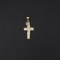 10K YG Cross Pendant (1.1g)
