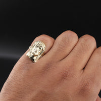 10K YG Jesus Ring