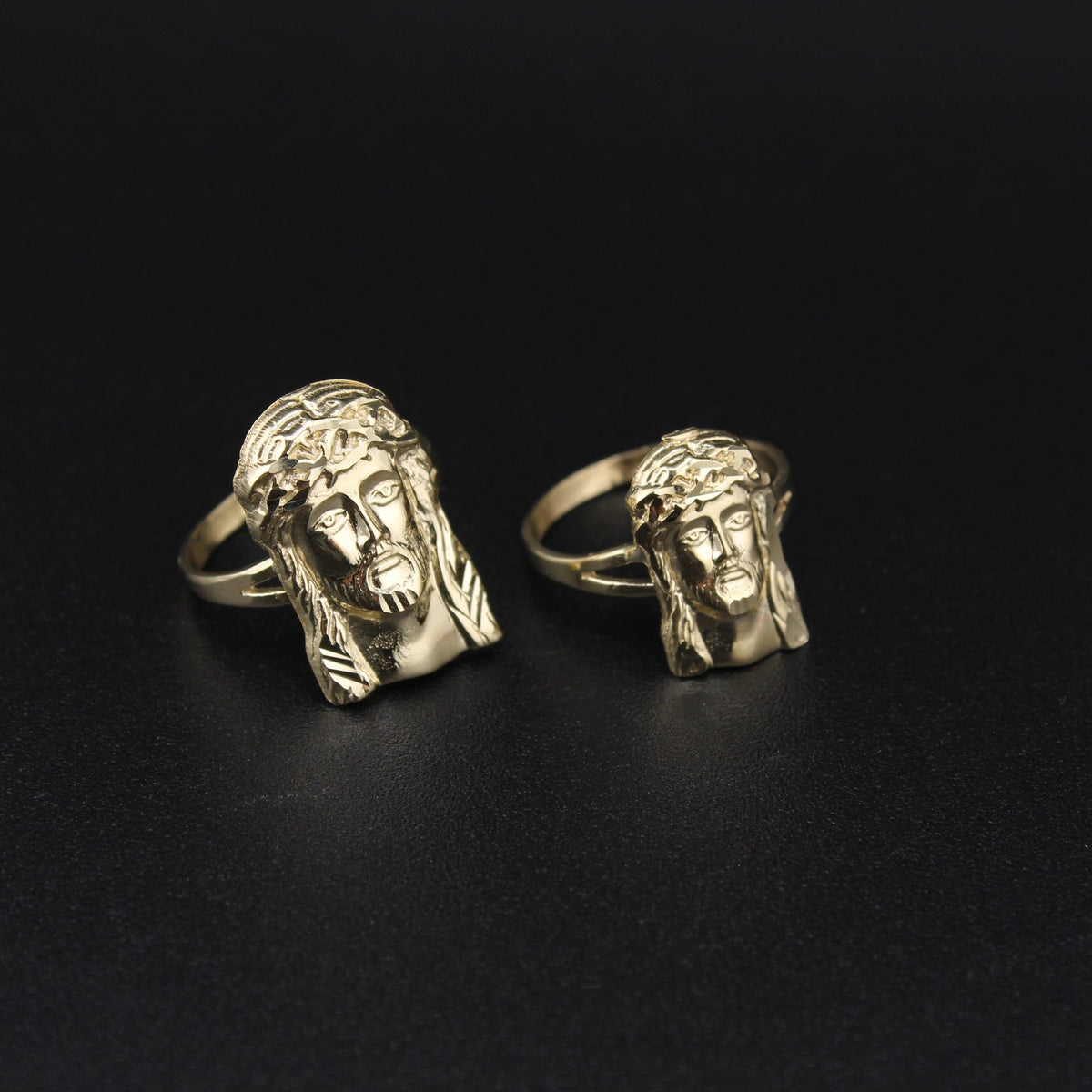 10K YG Jesus Ring