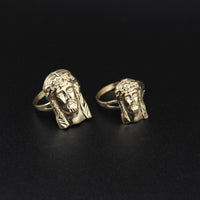 10K YG Jesus Ring