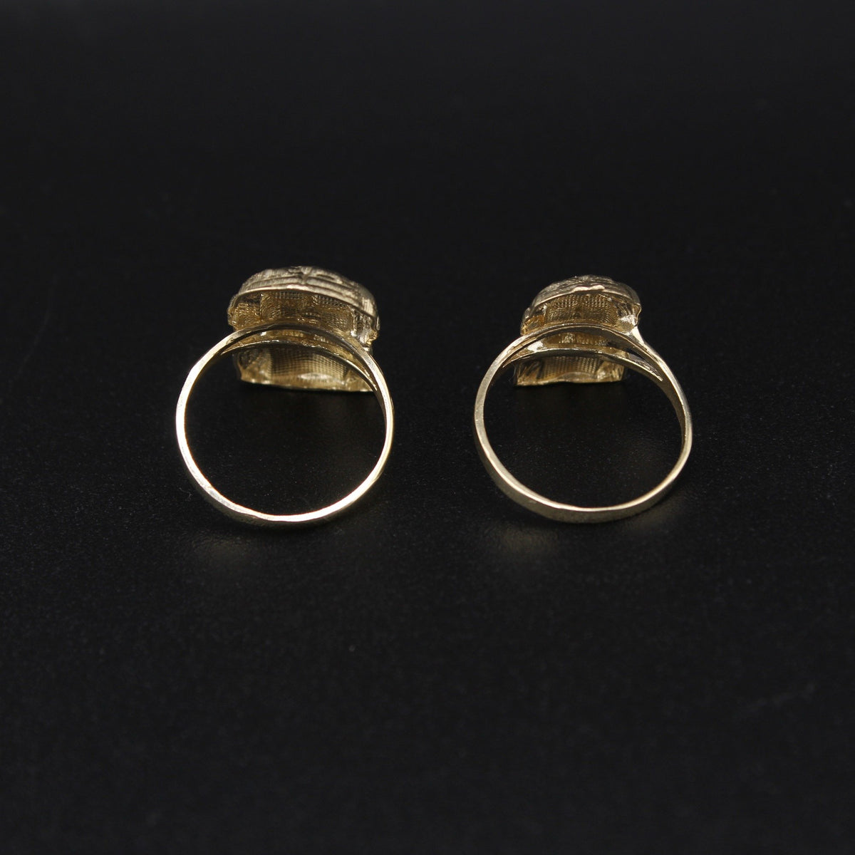 10K YG Jesus Ring