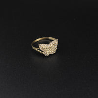 10K YG Butterfly Ring (1.5g)