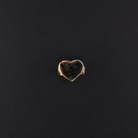 10K YG Heart Ring (3.8g)