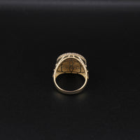 10K YG Last Supper Ring (4.1g)