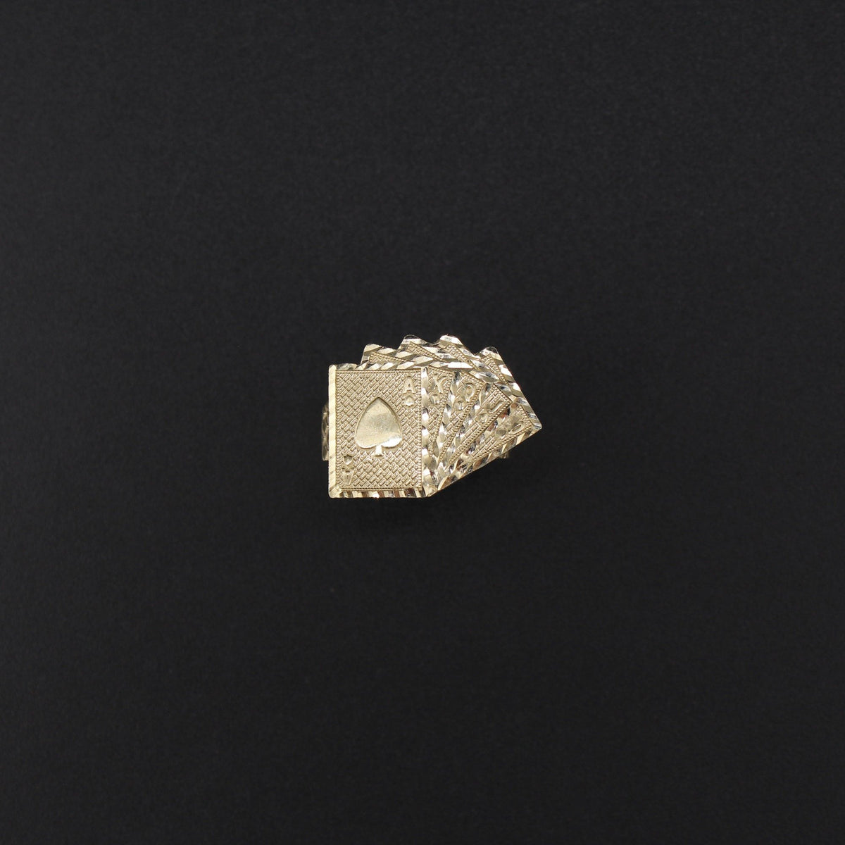 10K YG Cards Ring (5.7g)