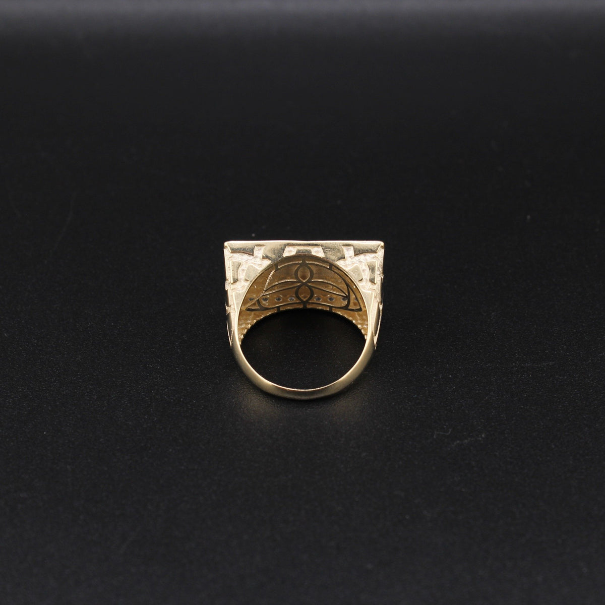10K YG Last Supper Ring (4.8g)