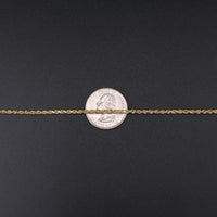 10K YG Rope Chain 2.5mm