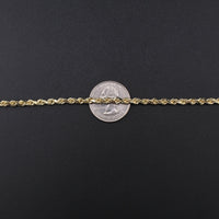 10K YG Rope Chain 22in (24.1g) 4mm
