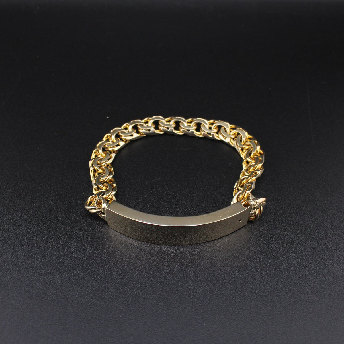 10K YG Chino Bracelet 8in (39.1g)