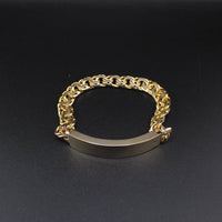 10K YG Chino Bracelet 8in (39.1g)