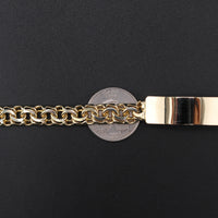 10K YG Chino Bracelet 8in (39.1g)