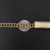 10K YG Chino Bracelet 8in (43.9g)
