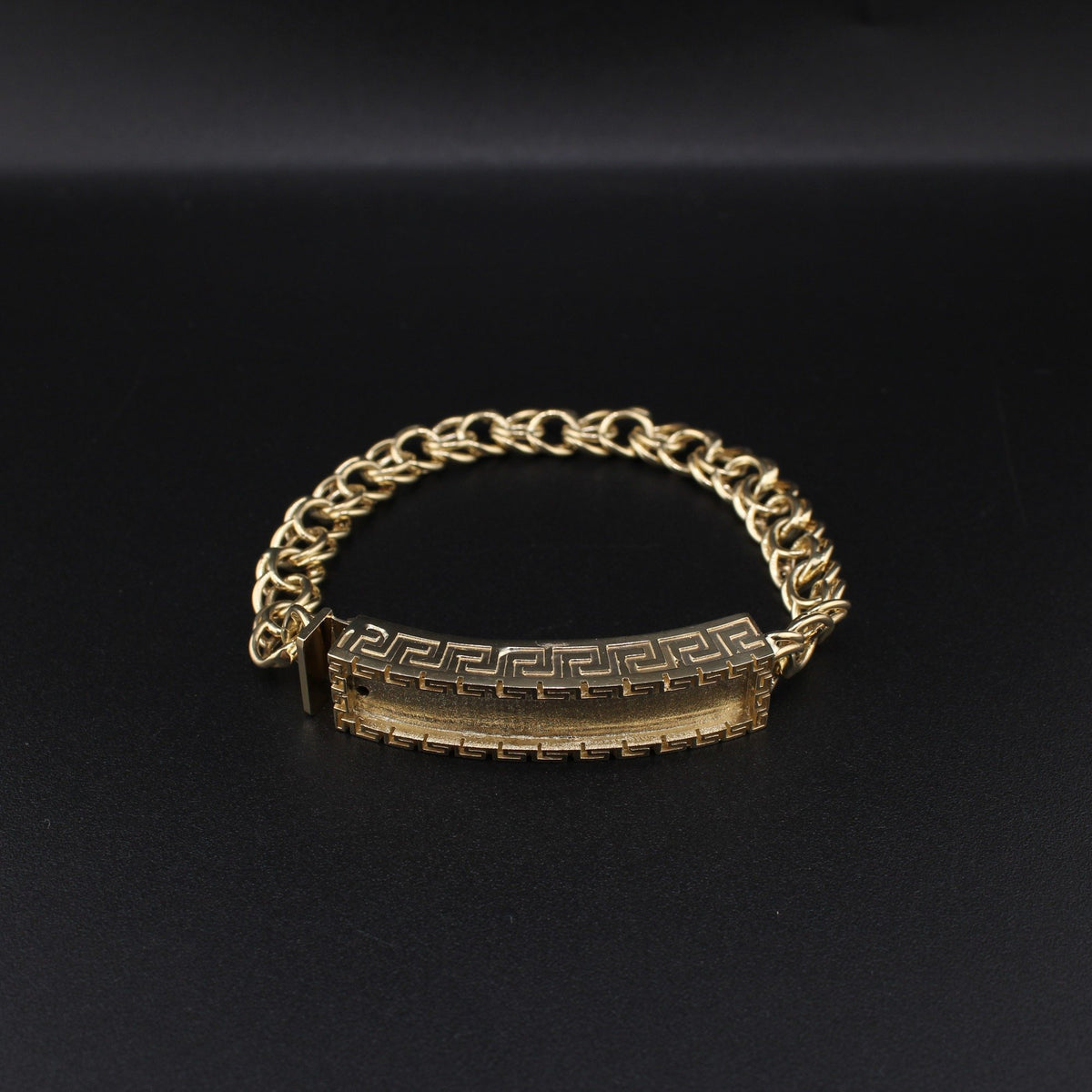 10K YG Chino Bracelet 8in (43.9g)