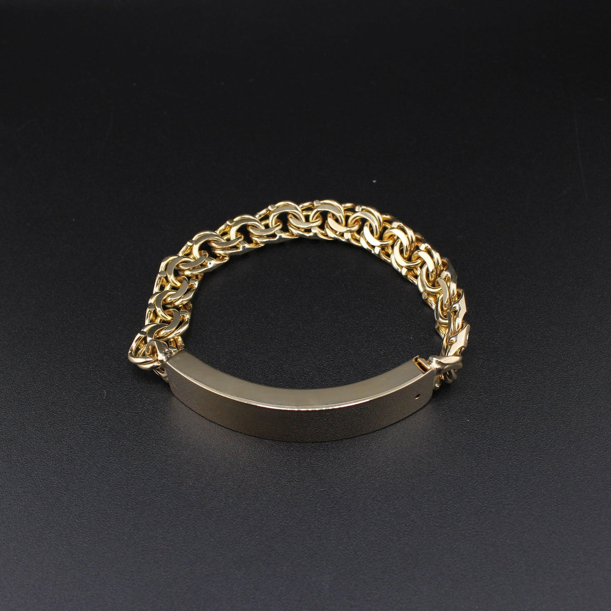 10K YG Chino Bracelet 8.5in (62.5g)