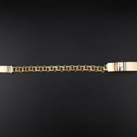 10K YG Chino Bracelet 8.5in (62.5g)