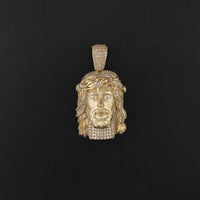 10K YG Jesus Pendant (13.5g)