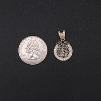 10K YG Quinceañera Pendant (1.7g)
