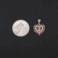 10K YG Virgin Mary Pendant (1.4g)