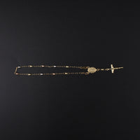 14K Bracelet 7.5in 3.1g