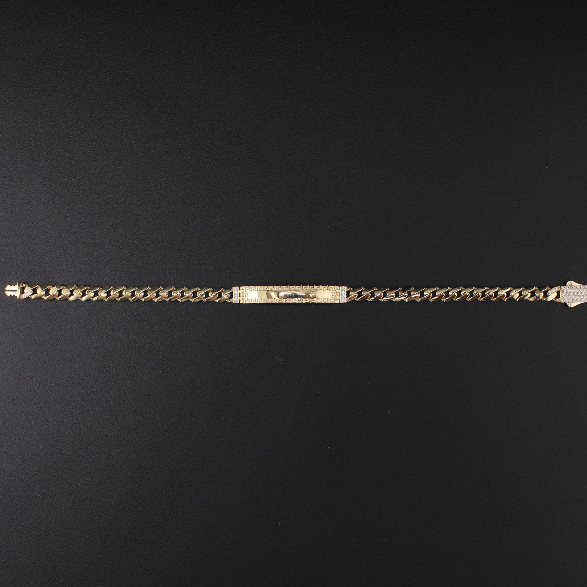14K YG Bracelet 7inch 5.7G