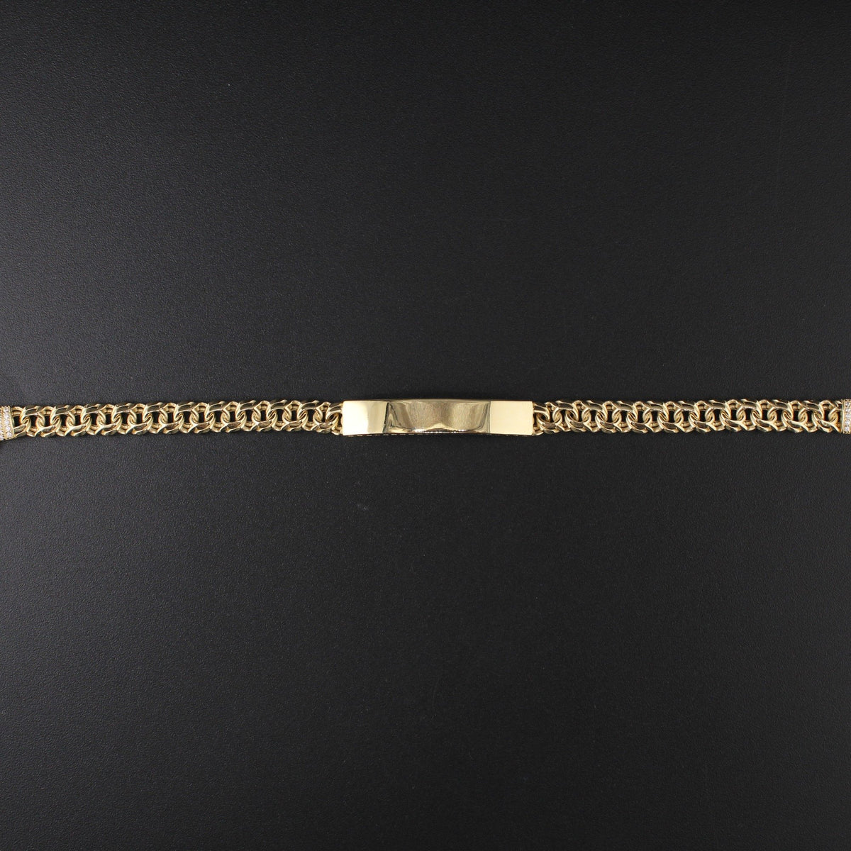 10K YG Bracelet 7.5in 9.4g 6.5mm